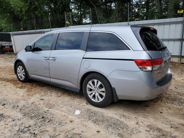 5FNRL5H60HB004227 - 2017 HONDA ODYSSEY EXL SILVER photo 2