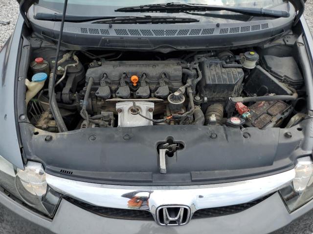 2HGFA1F60AH509304 - 2010 HONDA CIVIC LX-S GRAY photo 11