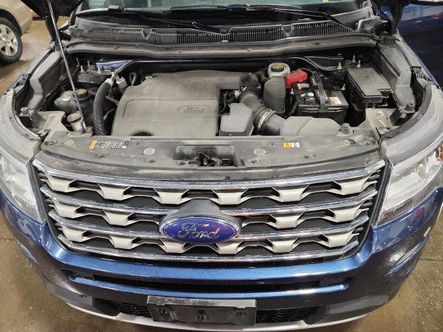 1FM5K8D80GGB05911 - 2016 FORD EXPLORER XLT BLUE photo 12