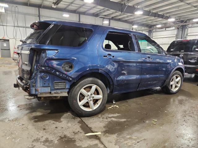 1FM5K8D80GGB05911 - 2016 FORD EXPLORER XLT BLUE photo 3