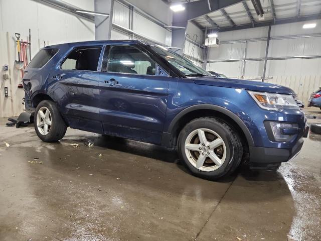 1FM5K8D80GGB05911 - 2016 FORD EXPLORER XLT BLUE photo 4