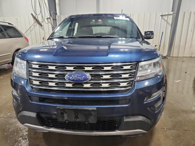 1FM5K8D80GGB05911 - 2016 FORD EXPLORER XLT BLUE photo 5