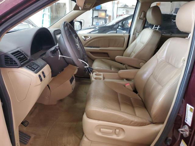 5FNRL3H73AB033739 - 2010 HONDA ODYSSEY EXL ბურგუნდია ფოტო 7