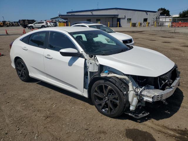 2HGFC2F84KH513228 - 2019 HONDA CIVIC SPORT თეთრი ფოტო 4