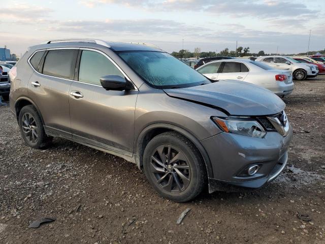 KNMAT2MV0GP700485 - 2016 NISSAN ROGUE S GRAY photo 4