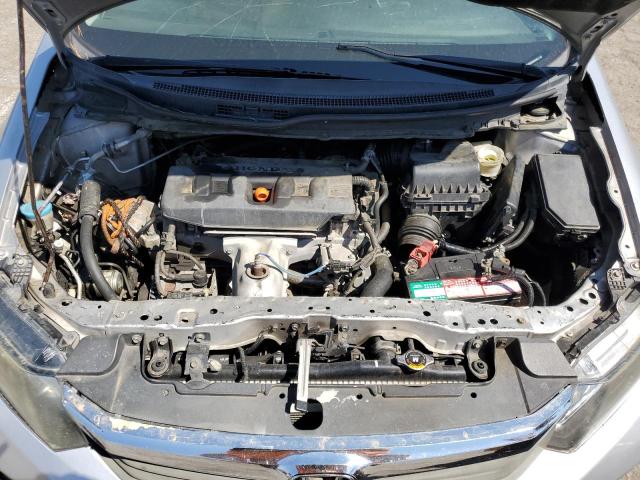 19XFB5F55CE000348 - 2012 HONDA CIVIC NATURAL GAS SILVER photo 11