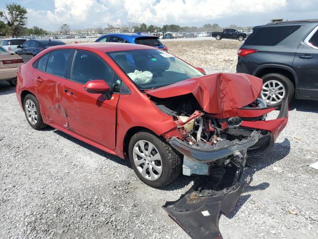 5YFEPRAE9LP063723 - 2020 TOYOTA COROLLA LE წითელი ფოტო 4