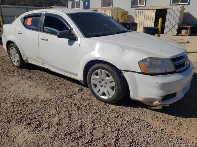 1C3CDZAB0DN544162 - 2013 DODGE AVENGER SE WHITE photo 4