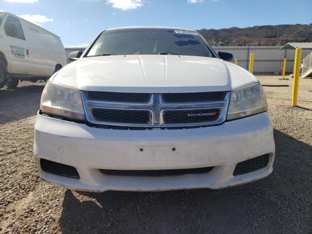 1C3CDZAB0DN544162 - 2013 DODGE AVENGER SE WHITE photo 5