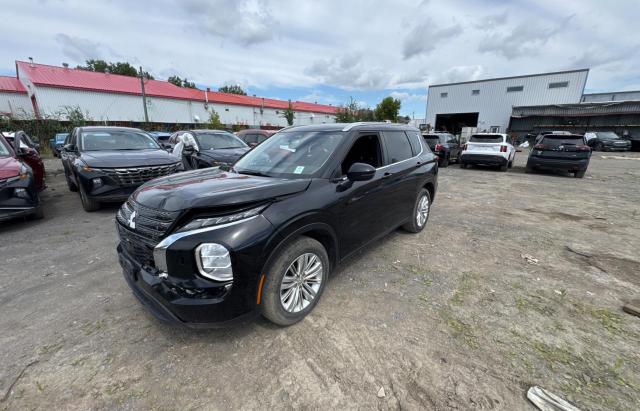 JA4J4TA89NZ610099 - 2022 MITSUBISHI OUTLANDER ES BLACK photo 2