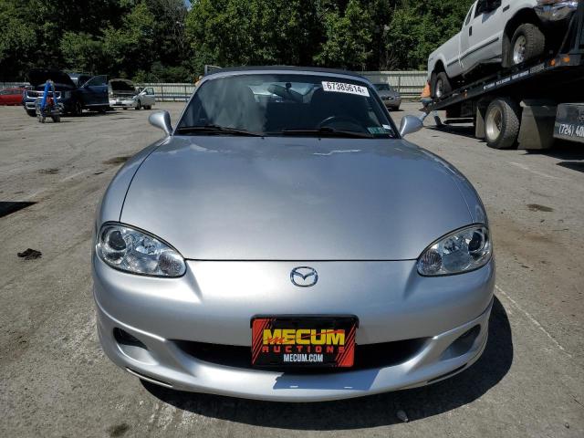 JM1NB353230306691 - 2003 MAZDA MX-5 MIATA BASE SILVER photo 5
