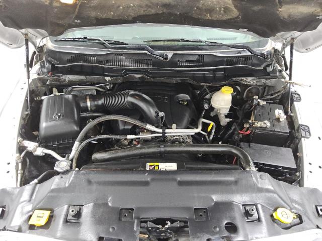 1C6RR7LT5HS569087 - 2017 RAM 1500 SLT SILVER photo 11