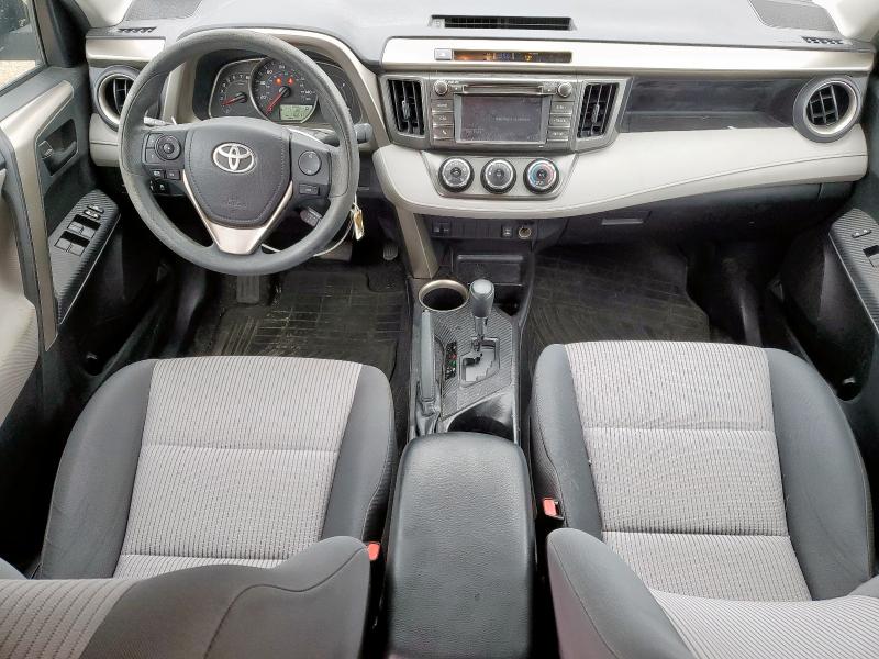 2T3ZFREV7FW156104 - 2015 TOYOTA RAV4 LE BLUE photo 8