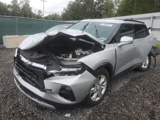 3GNKBCRS3KS644216 - 2019 CHEVROLET BLAZER 2LT SILVER photo 1