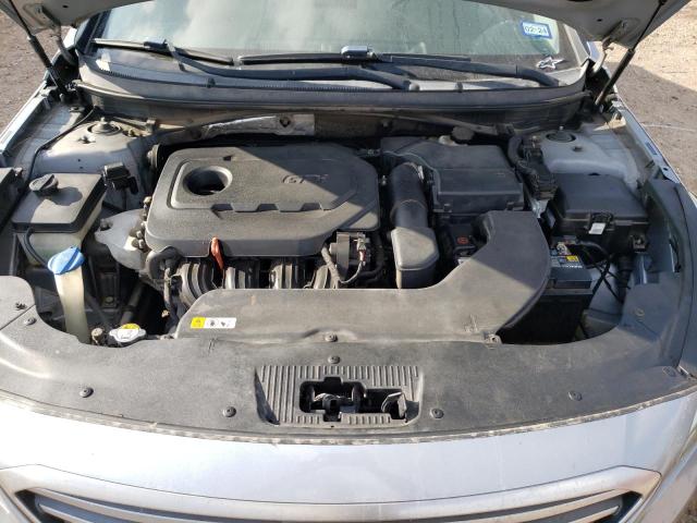 5NPE24AF2FH139732 - 2015 HYUNDAI SONATA SE SILVER photo 11