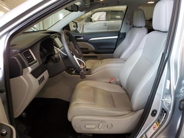 5TDJKRFHXFS175085 - 2015 TOYOTA HIGHLANDER XLE Silber Foto 7