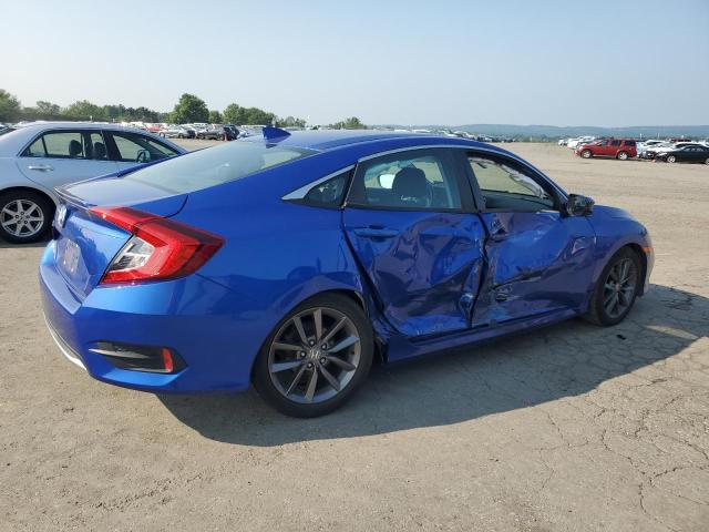 19XFC1F32LE209227 - 2020 HONDA CIVIC EX BLUE photo 3
