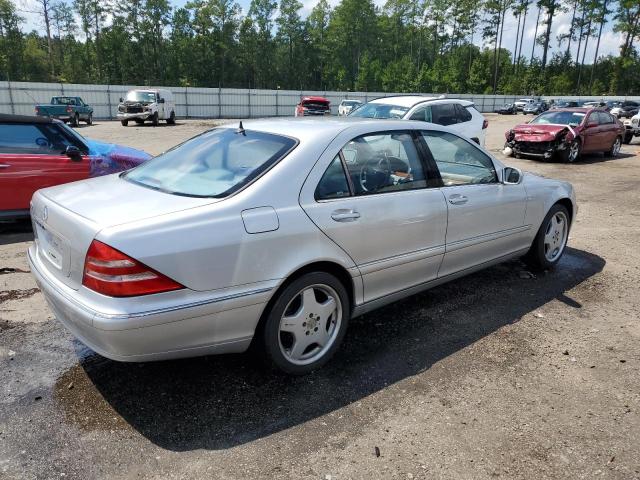 WDBNG70J41A207021 - 2001 MERCEDES-BENZ S 430 GRAY photo 3