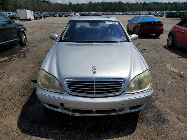WDBNG70J41A207021 - 2001 MERCEDES-BENZ S 430 GRAY photo 5