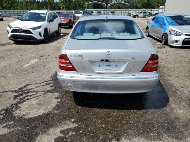 WDBNG70J41A207021 - 2001 MERCEDES-BENZ S 430 GRAY photo 6
