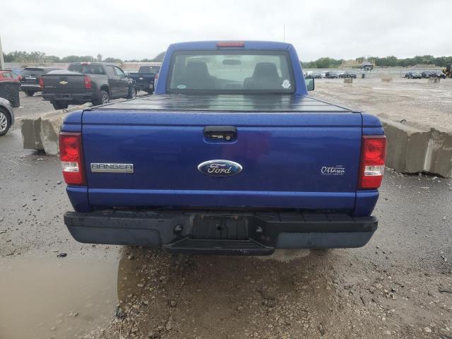 1FTYR10D76PA38651 - 2006 FORD RANGER BLUE photo 6