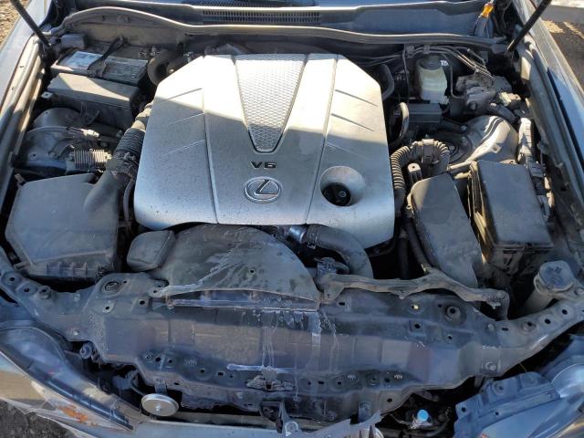 JTHBE262665009469 - 2006 LEXUS IS 350 GRAY photo 11