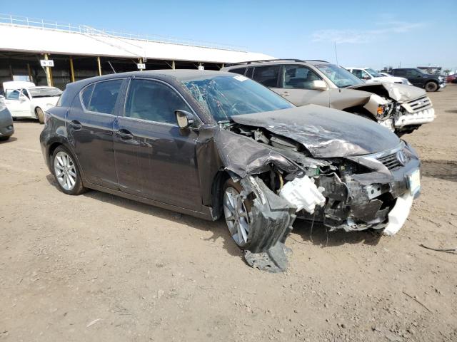 JTHKD5BH9D2165728 - 2013 LEXUS CT 200 CHARCOAL photo 4