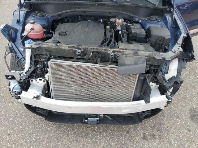 5NMS3DAJ7NH456874 - 2022 HYUNDAI SANTA FE SEL 蓝色 照片 12