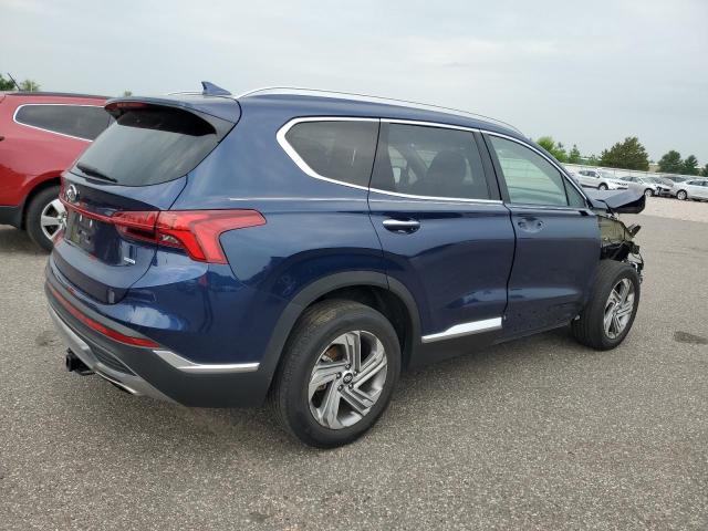 5NMS3DAJ7NH456874 - 2022 HYUNDAI SANTA FE SEL 蓝色 照片 3
