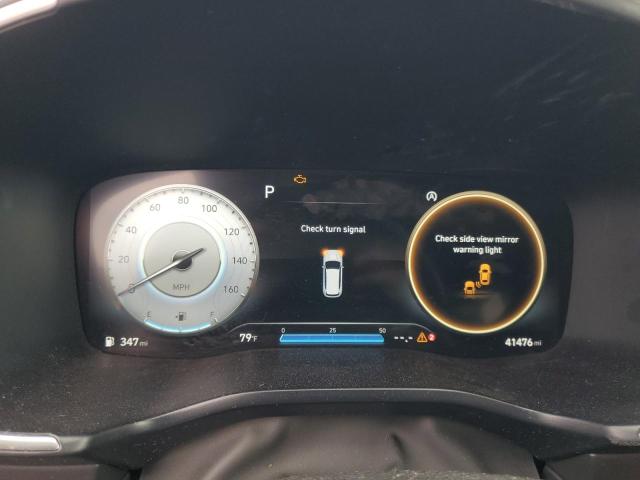 5NMS3DAJ7NH456874 - 2022 HYUNDAI SANTA FE SEL 蓝色 照片 9