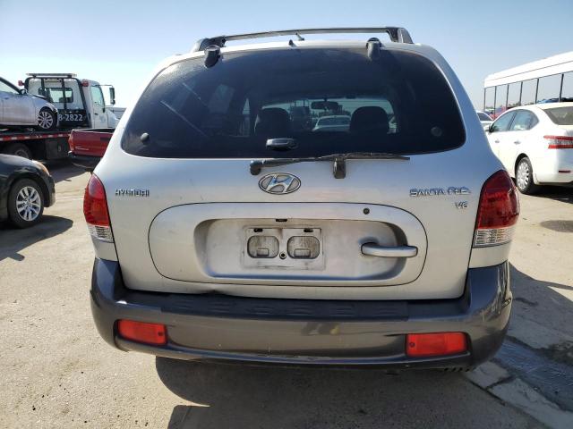 KM8SC13D15U926049 - 2005 HYUNDAI SANTA FE GLS SILVER photo 6