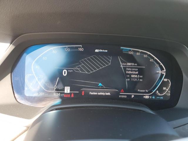 5UXTA6C07N9M42560 - 2022 BMW X5 XDRIVE45E BLACK photo 9