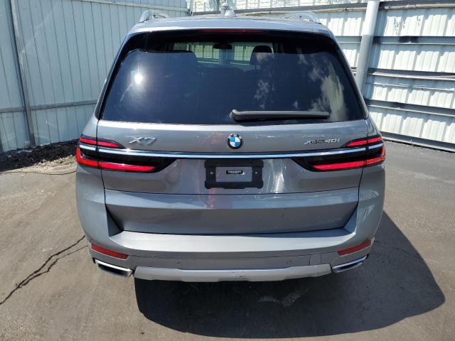 5UX23EM09P9N48655 - 2023 BMW X7 XDRIVE40I GRAY photo 6