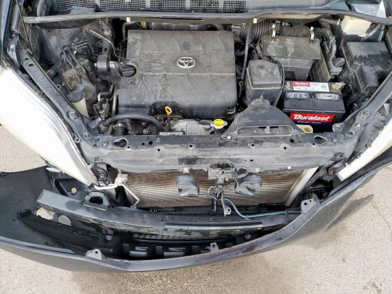 5TDKK3DC5BS094787 - 2011 TOYOTA SIENNA LE BLACK photo 12