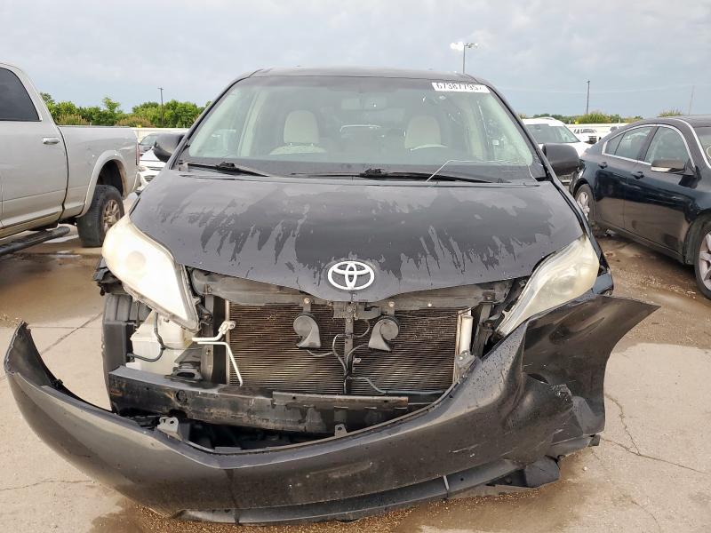 5TDKK3DC5BS094787 - 2011 TOYOTA SIENNA LE BLACK photo 5