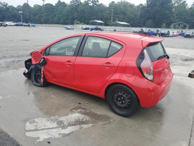 JTDKDTB35F1098404 - 2015 TOYOTA PRIUS C RED photo 2