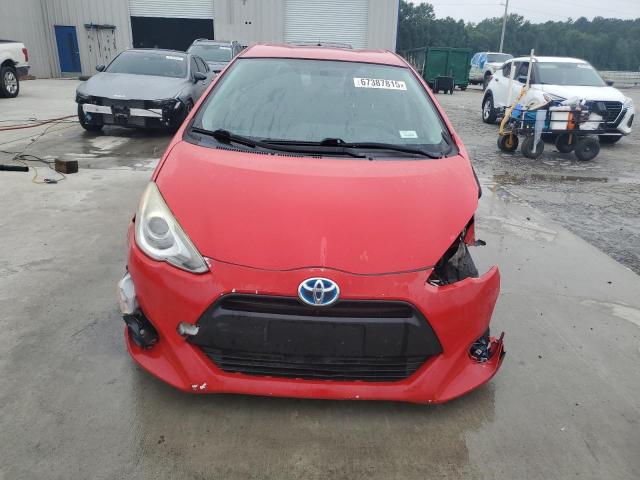 JTDKDTB35F1098404 - 2015 TOYOTA PRIUS C RED photo 5