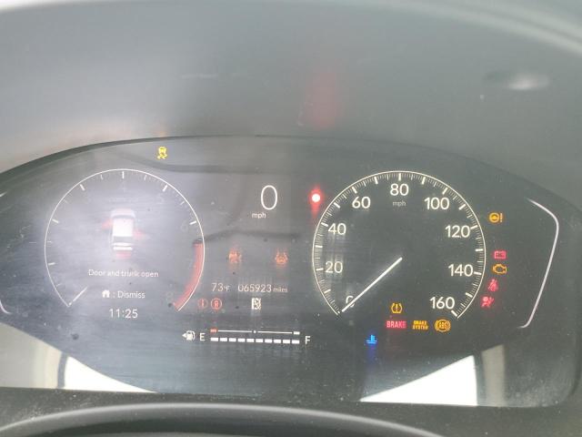 JHMFE1F70NX007730 - 2022 HONDA CIVIC EX WHITE photo 9