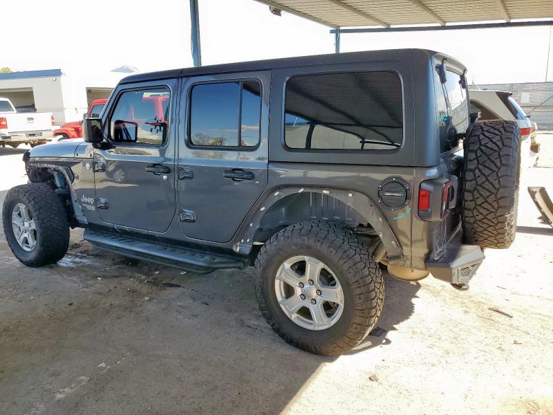 1C4HJXDN3LW341747 - 2020 JEEP WRANGLER U SPORT Մոխրագույն լուսանկար 2