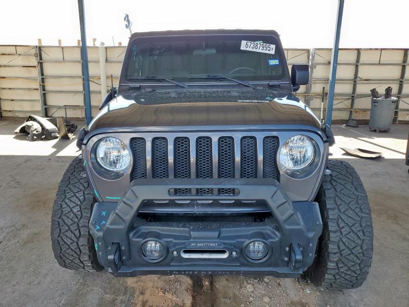 1C4HJXDN3LW341747 - 2020 JEEP WRANGLER U SPORT Մոխրագույն լուսանկար 5