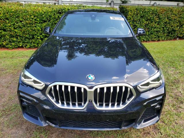 5UXCY6C06N9M91096 - 2022 BMW X6 XDRIVE40I BLACK photo 5