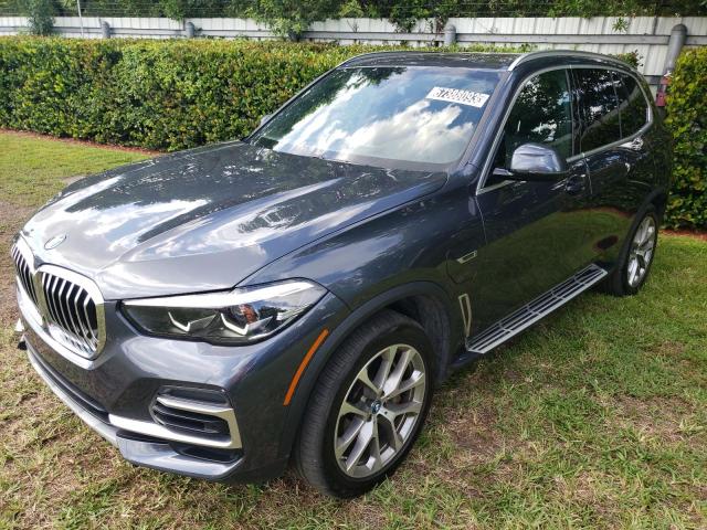 5UXTA6C08N9N00594 - 2022 BMW X5 XDRIVE45E GRAY photo 1