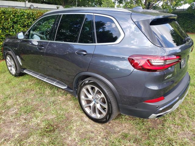 5UXTA6C08N9N00594 - 2022 BMW X5 XDRIVE45E GRAY photo 2