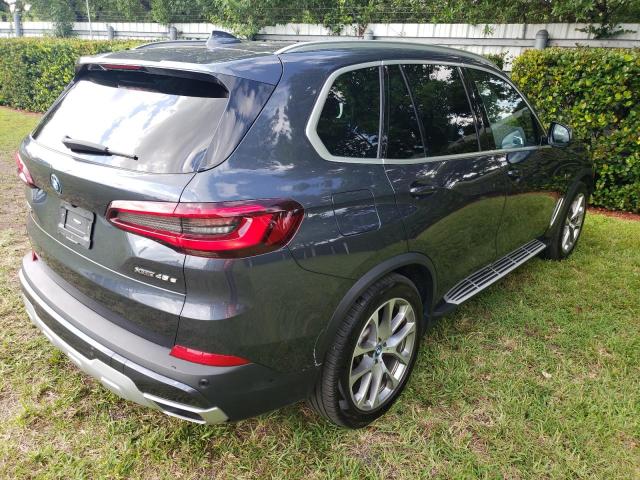 5UXTA6C08N9N00594 - 2022 BMW X5 XDRIVE45E GRAY photo 3