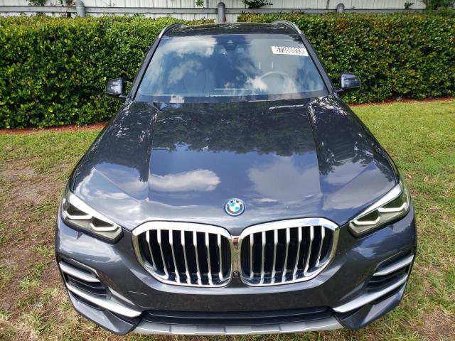 5UXTA6C08N9N00594 - 2022 BMW X5 XDRIVE45E GRAY photo 5