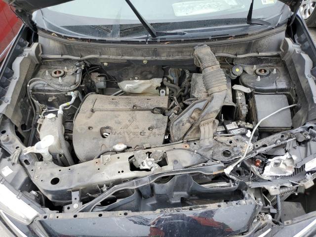 JA4AP3AU1KU014269 - 2019 MITSUBISHI OUTLANDER ES შავი ფოტო 12