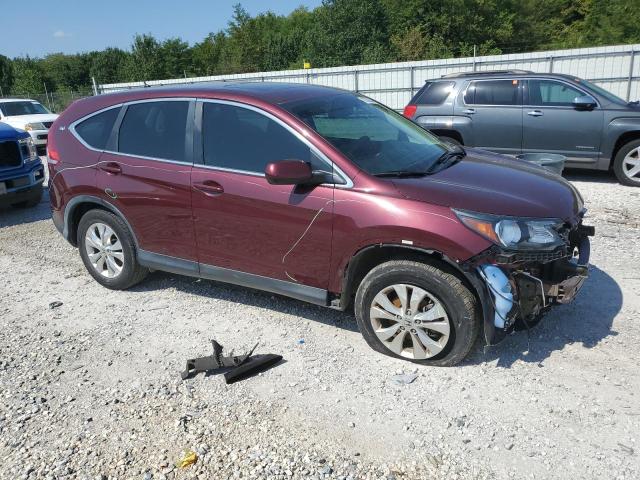 5J6RM4H5XEL110251 - 2014 HONDA CR-V EX BURGUNDY photo 4