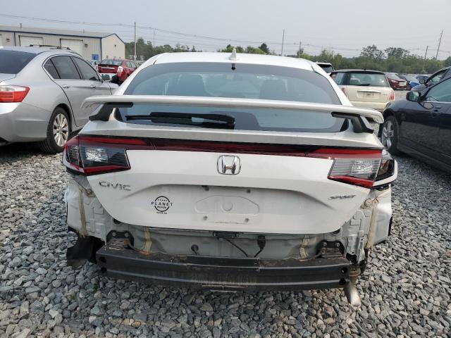 19XFL2H89NE022245 - 2022 HONDA CIVIC SPORT WHITE photo 6