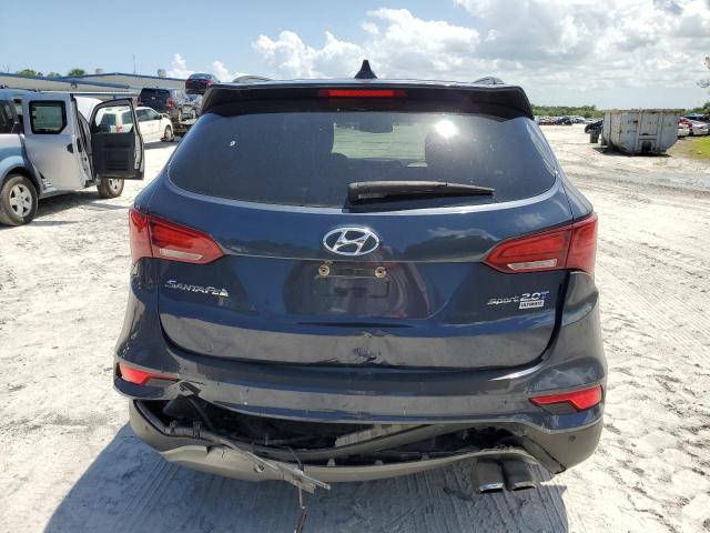 5XYZW4LA4HG485735 - 2017 HYUNDAI SANTA FE S BLUE photo 6