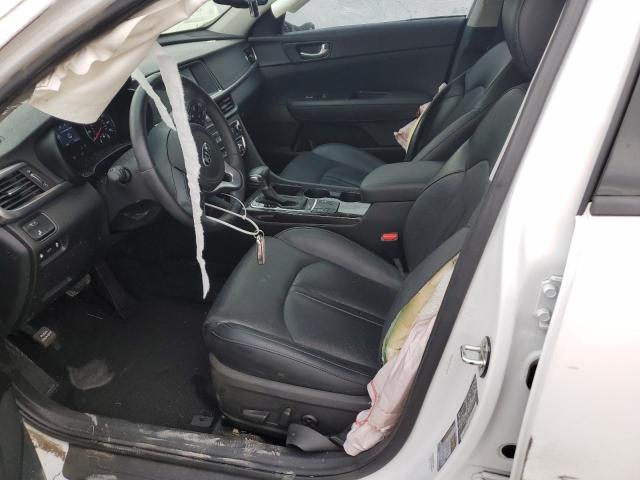 5XXGU4L37JG246687 - 2018 KIA OPTIMA EX WHITE photo 7